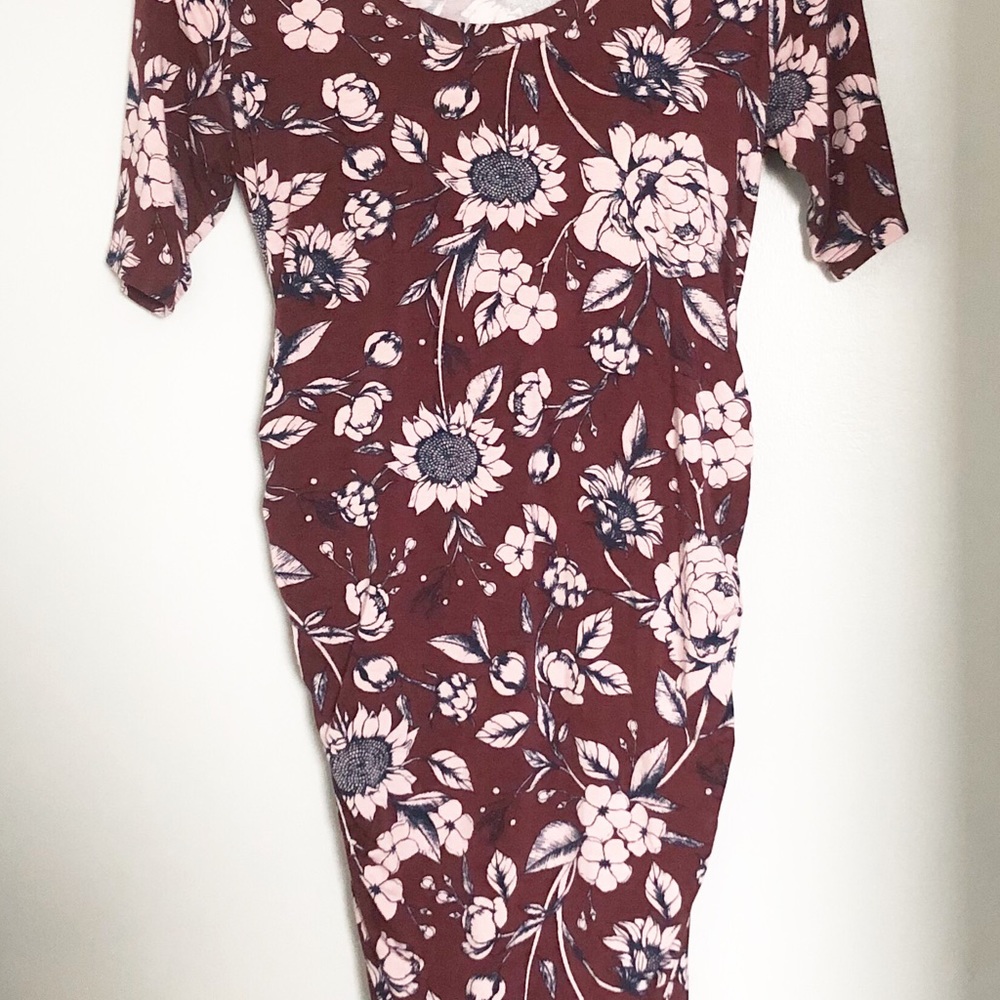 Floral Motherhood Maternity Maternity Dress